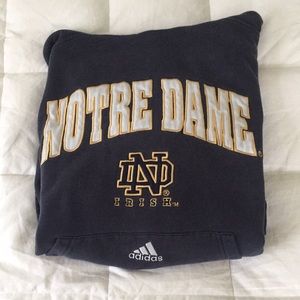 🏈Adidas and Notre Dame Collab Hoodie🏈